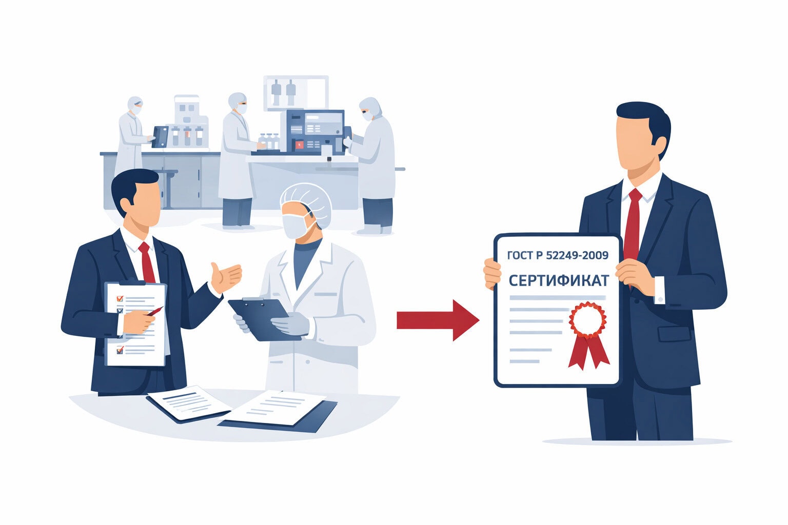 Процедура сертификации ГОСТ Р 52249-2009 в Чебоксарах