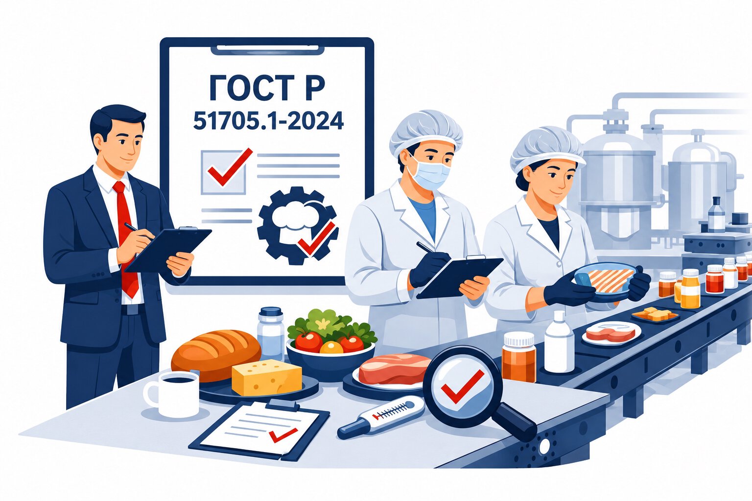 Оформление ГОСТ Р 51705.1 2024 ХАССП в Чебоксарах