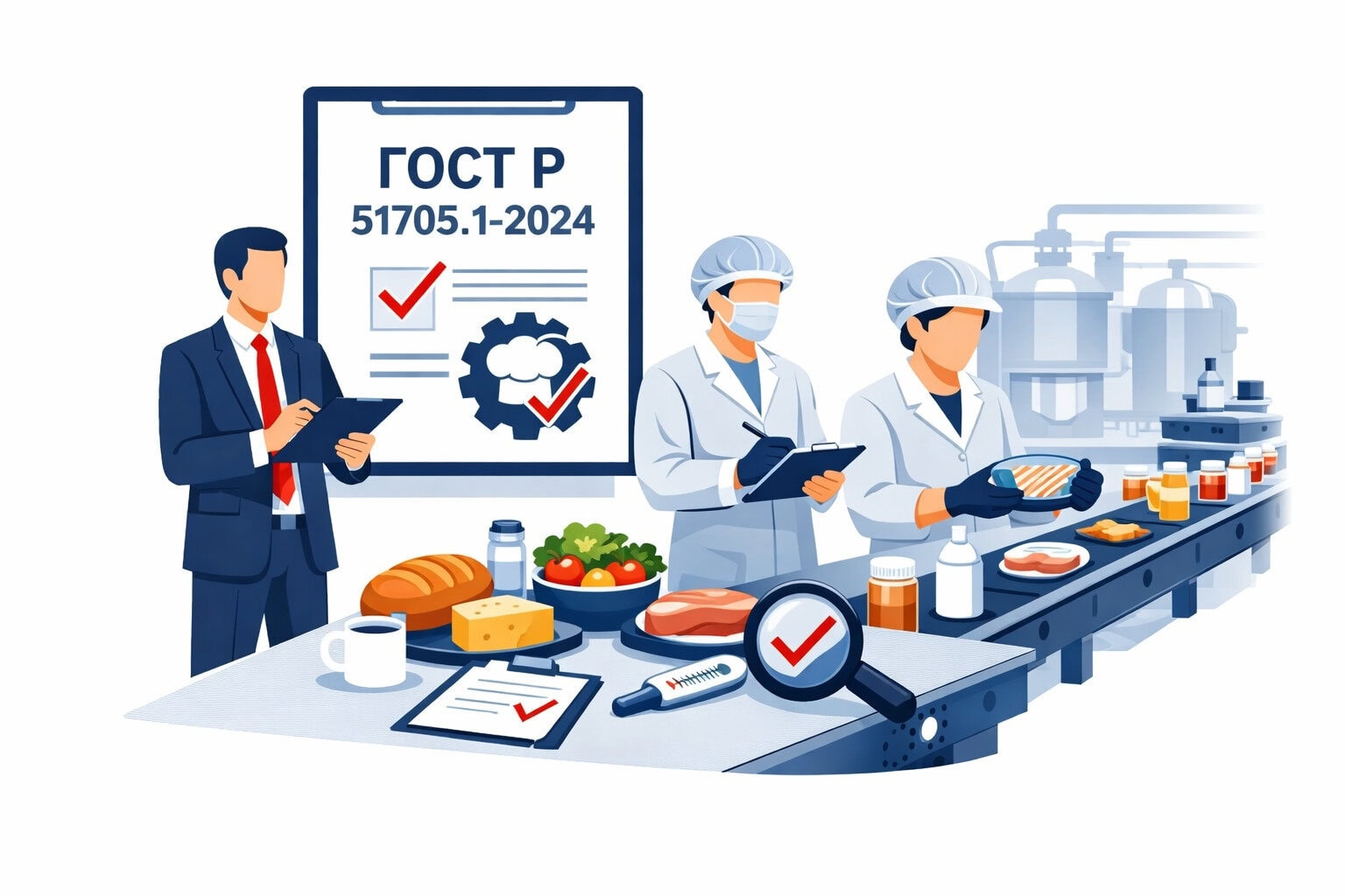 Оформление ГОСТ Р 51705.1 2024 ХАССП в Чебоксарах